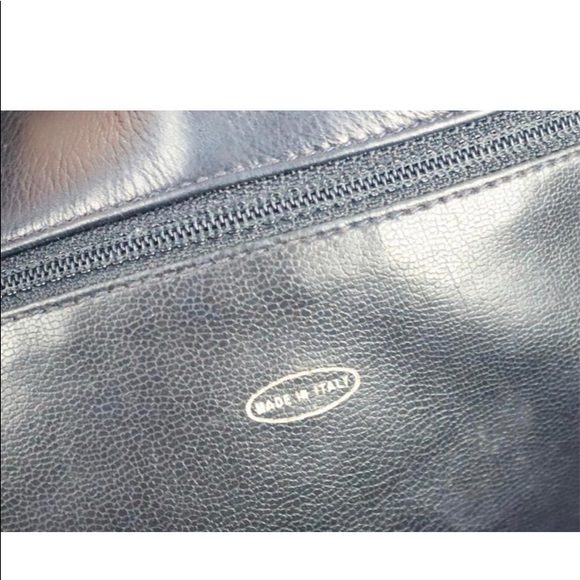 Chanel Navy Quilted Tote Handbag - Picture 12 of 16